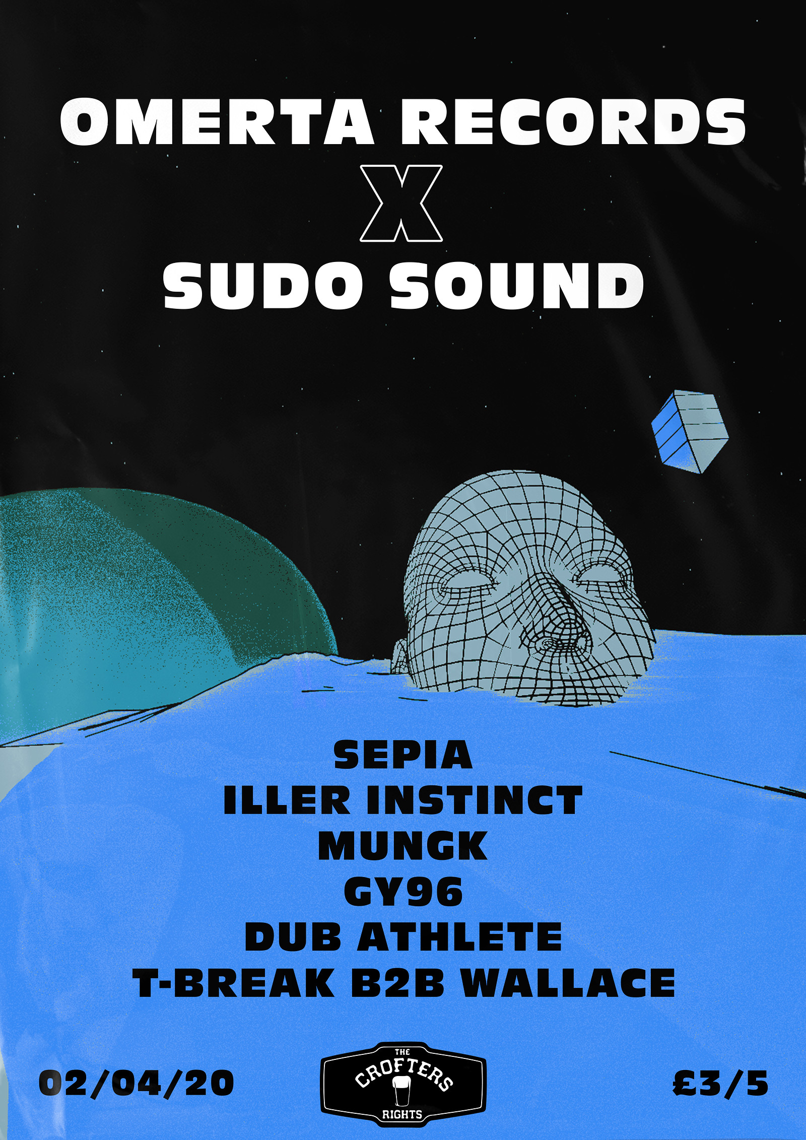 Omertà X Sudo Sound: Sepia + more. at Crofters Rights
