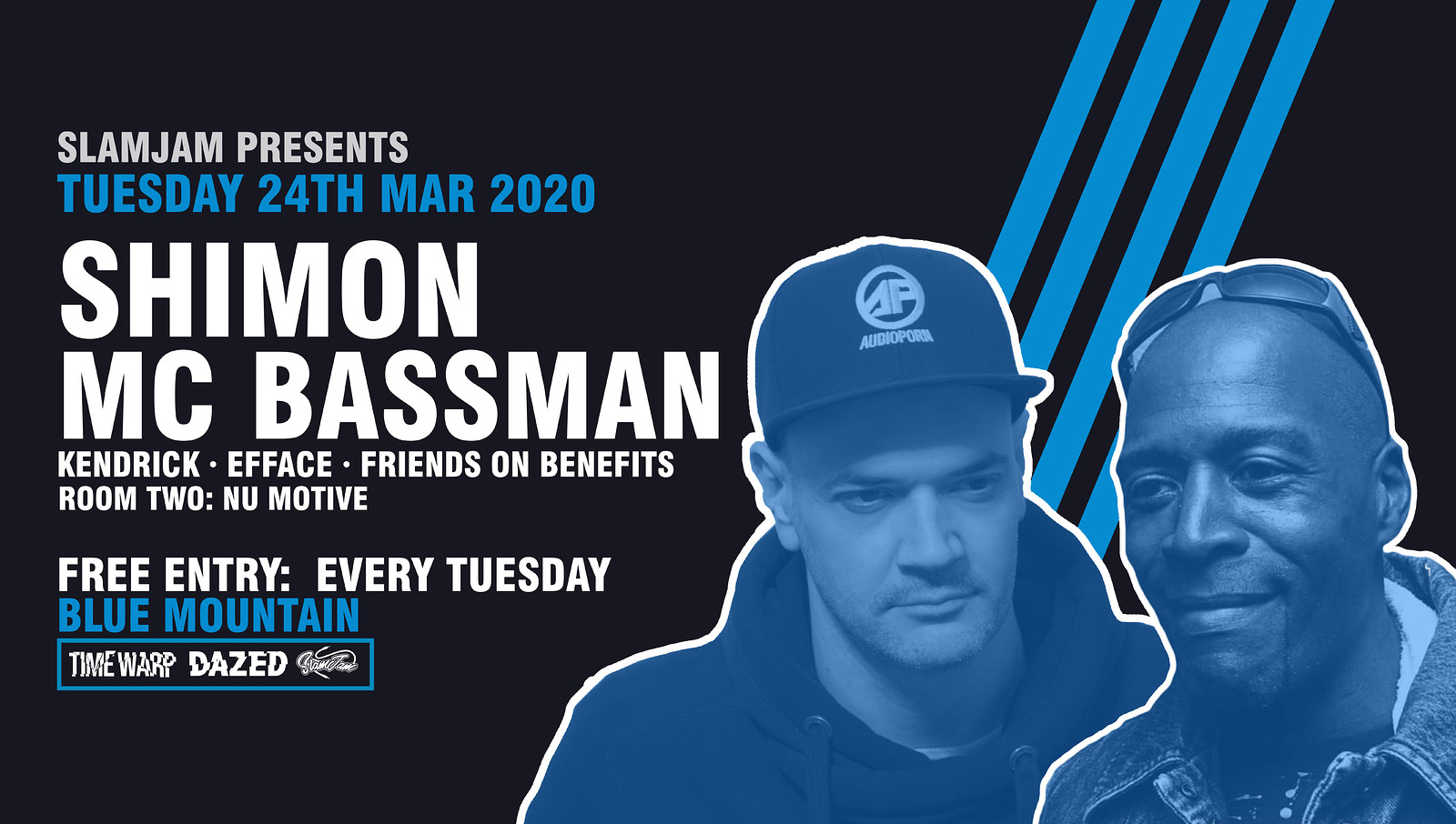 Slamjam 092 - Shimon & Mc Bassman at Blue Mountain