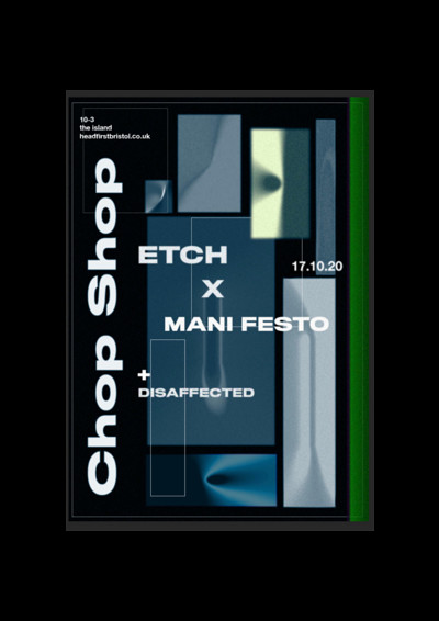 *Postponed* Chop Shop: Etch Vs. Mani Festo at The Island