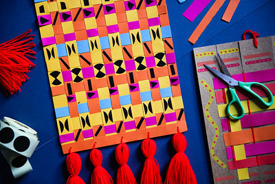 We Are Family: Paper Weaving at Arnolfini
