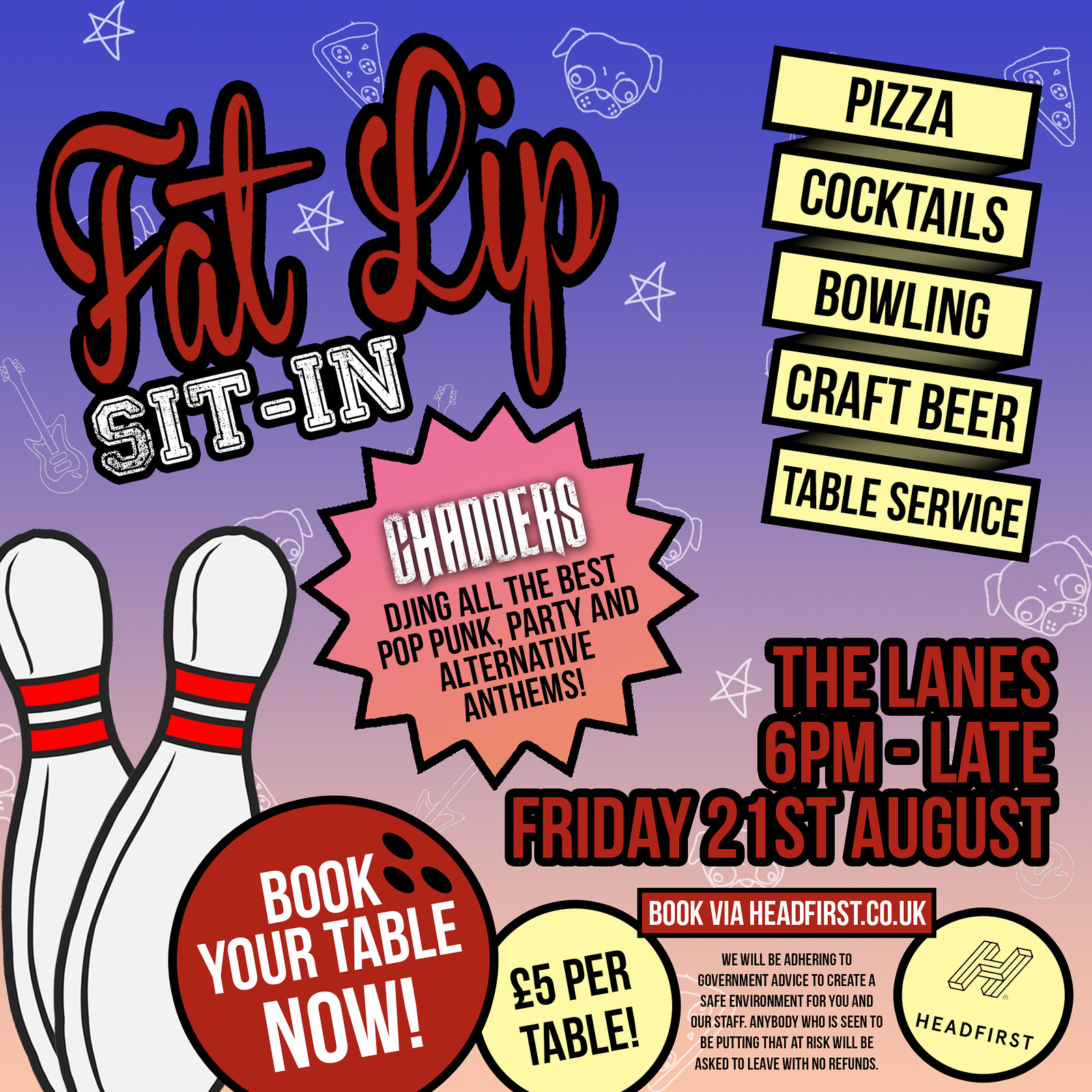 Fat Lip Sit-In at The Lanes