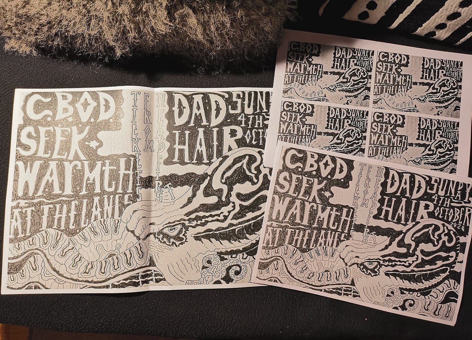 CBOD presents Seek Warmth and Dad Hair at The Lanes