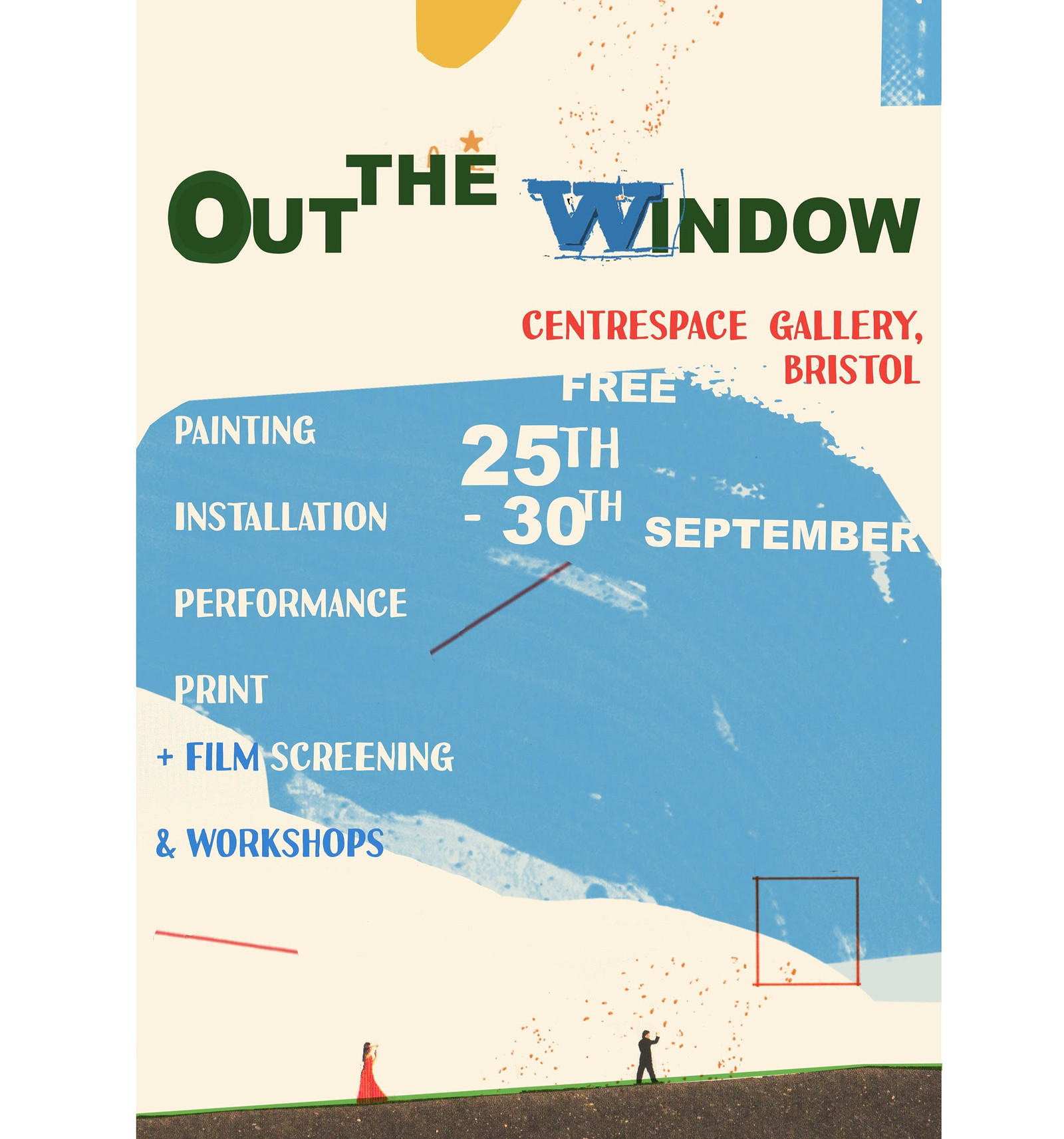 Out the Window at Centrespace Gallery, Bristol