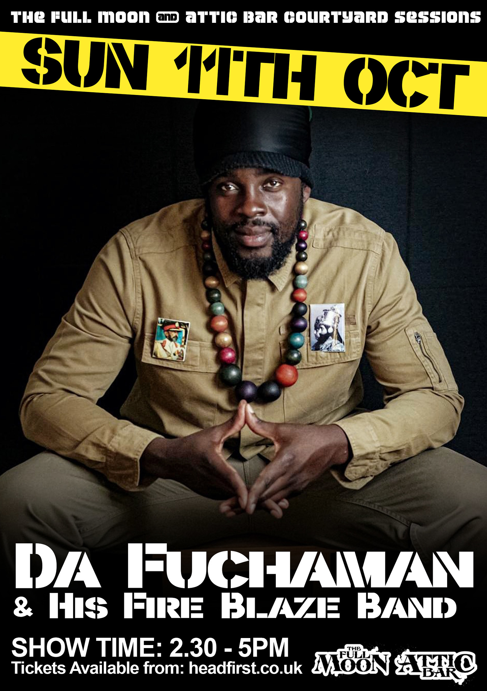 Da Fuchaman & His Fire Blaze Band at The Attic Bar
