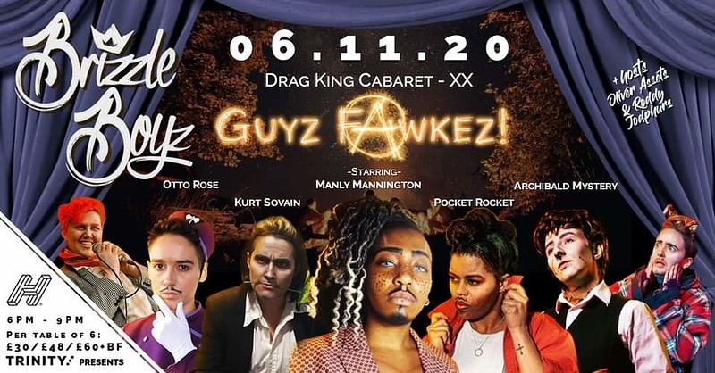 POSTPONED  Brizzle Boyz - Guyz Fawkes - XX at The Trinity Centre