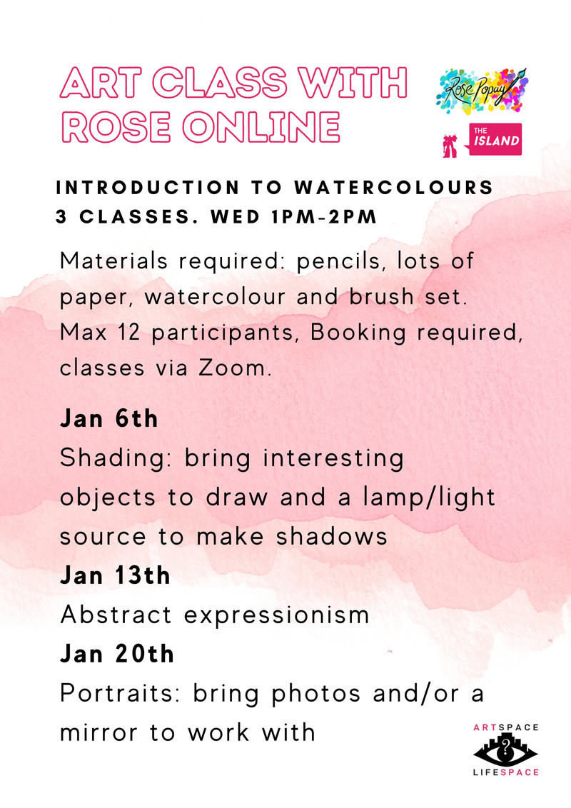 The Island Presents: Art Class with Rose at The Island