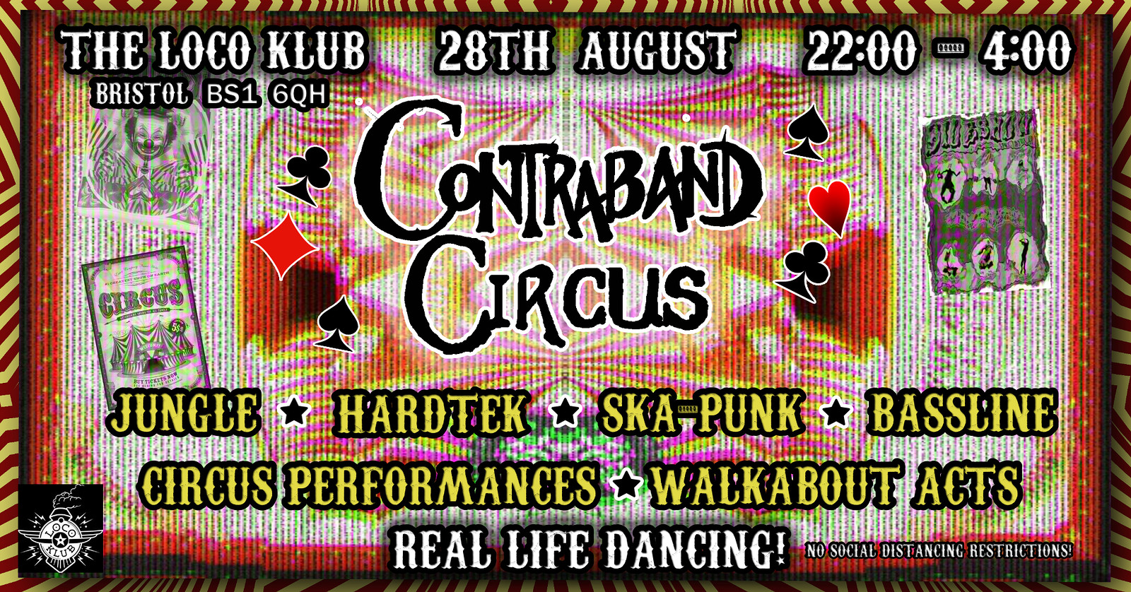 Contraband Circus at Loco Klub