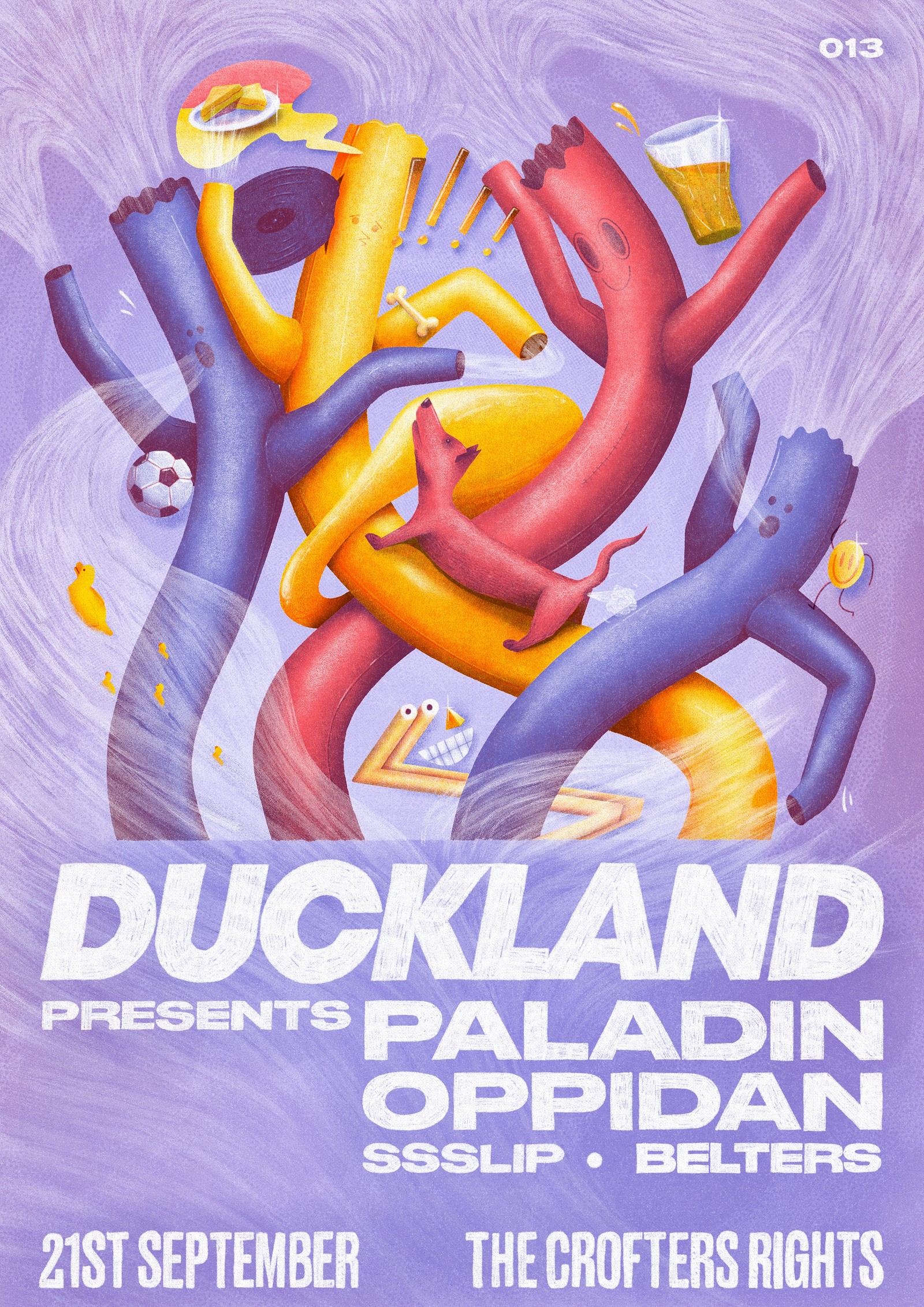 DUCKLAND 013 w/ Paladin, Oppidan & SSSlip at Crofters Rights