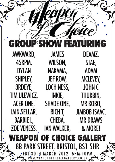 Weapon Of Choice Gallery Group at Weapon Of Choice Gallery