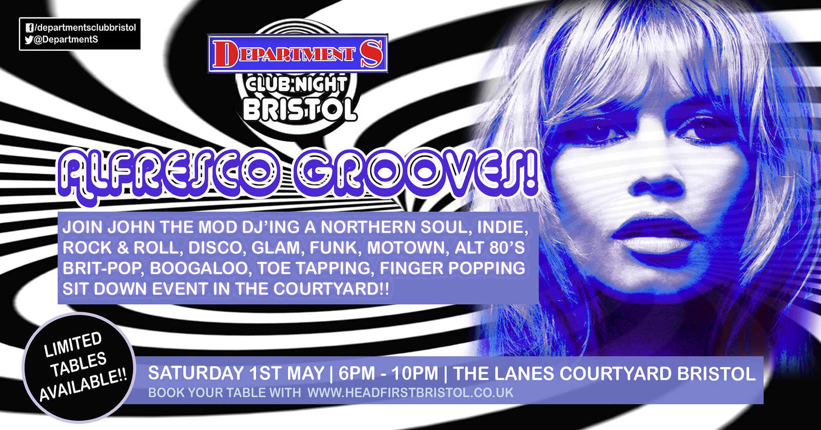 Department S Club Night | Alfresco Grooves at The Lanes