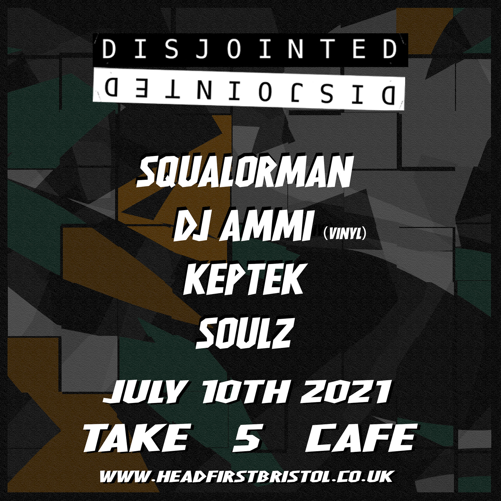 Disjointed Takes 5 at Take Five Cafe