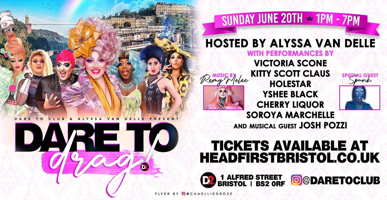 Dare to Drag All day drag extravaganza at Dare to Club