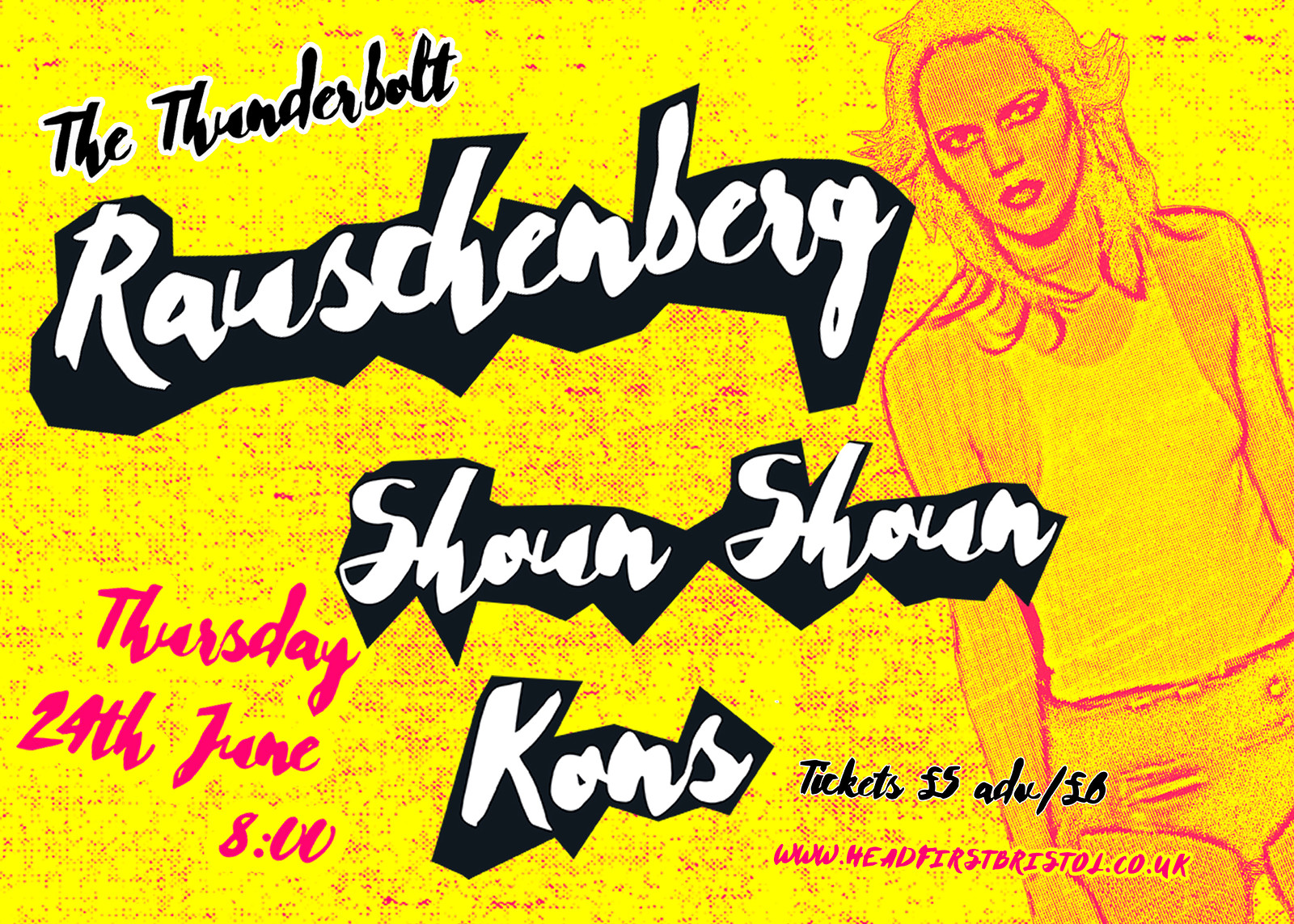 RAUSCHENBERG + Shoun Shoun + Kins + DJ Gary Smith at The Thunderbolt
