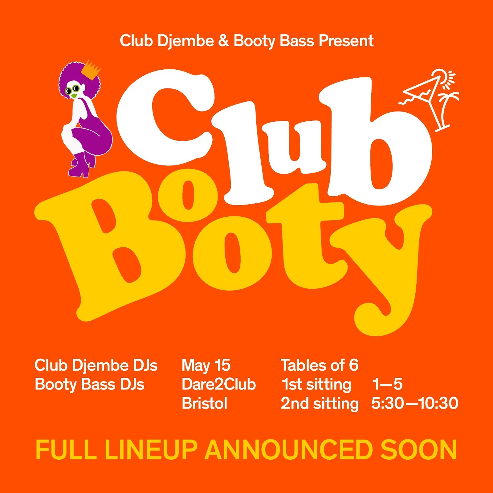 Club Djembe & Booty Bass present 'Club Booty' at Dare to Club