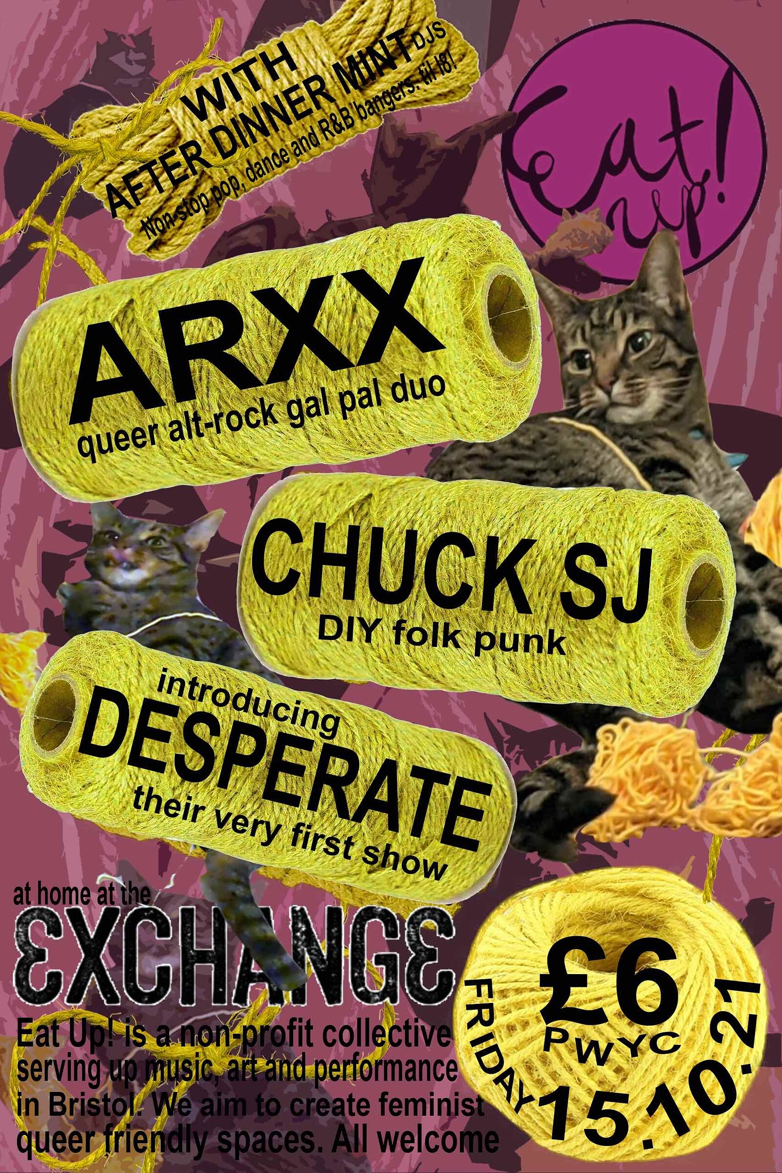 Eat Up ft. ARXX at Exchange