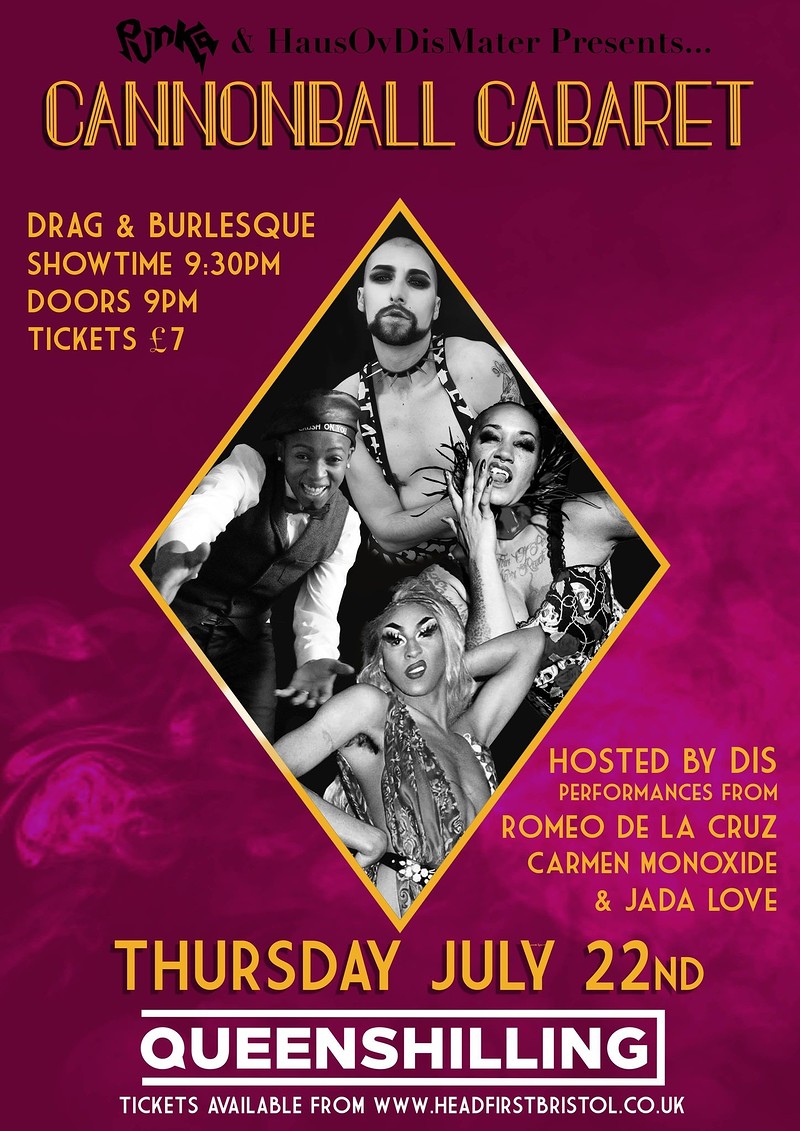 Cannonball Cabaret at Queenshilling
