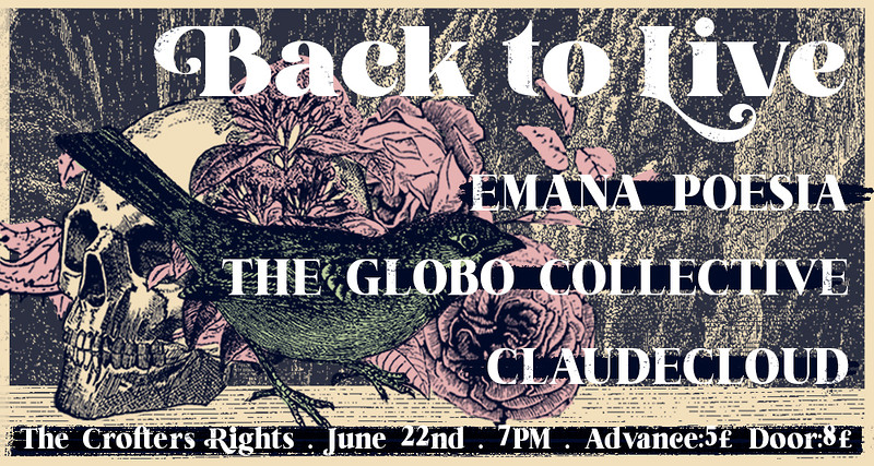 Back To | 'Emana Poesia' & 'The Globo Collect at Crofters Rights
