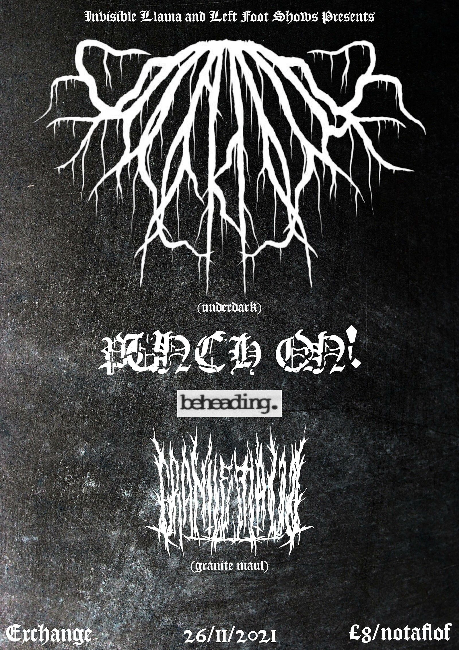 Underdark, Punch On, Beheading + Granite Maul at Exchange