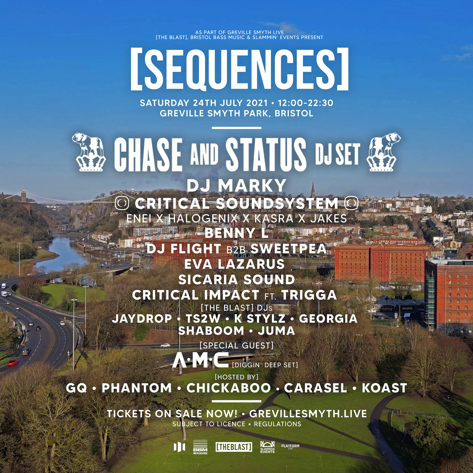 2021 // Chase & Status + more at Greville Smyth Park