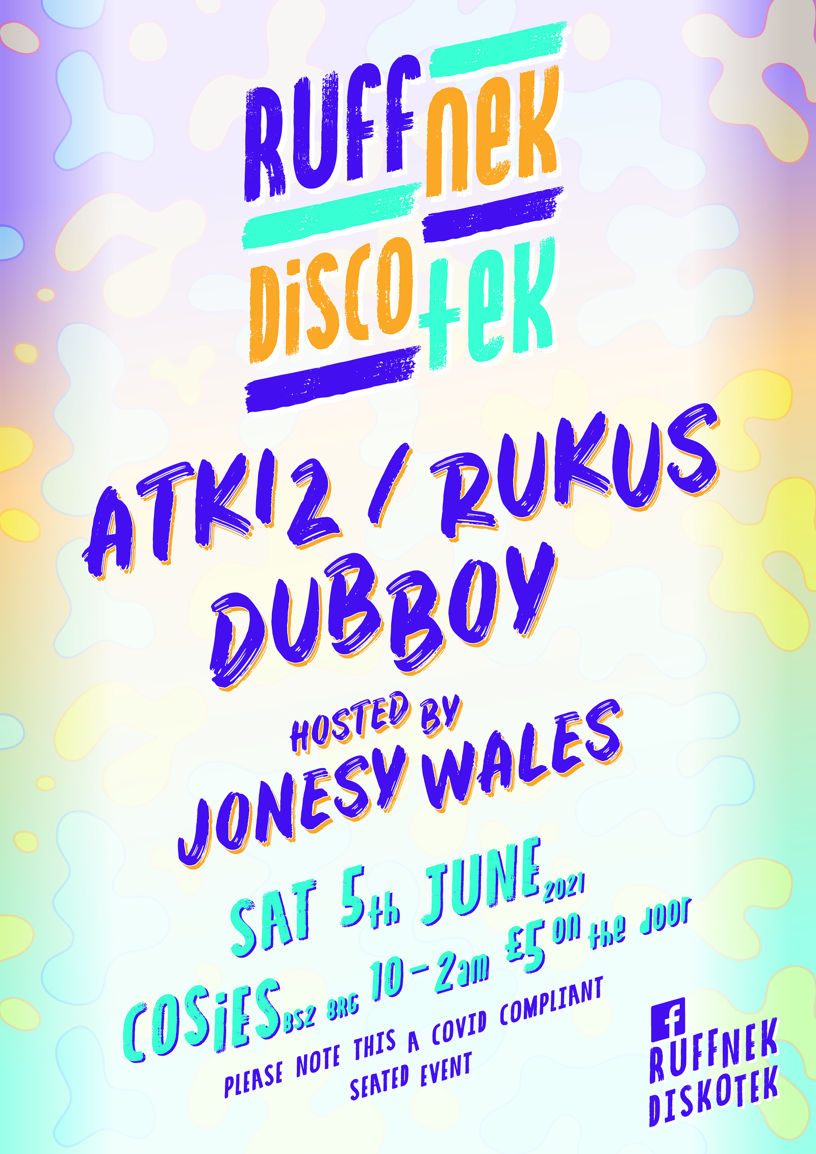 Ruffnek Diskotek at Cosies