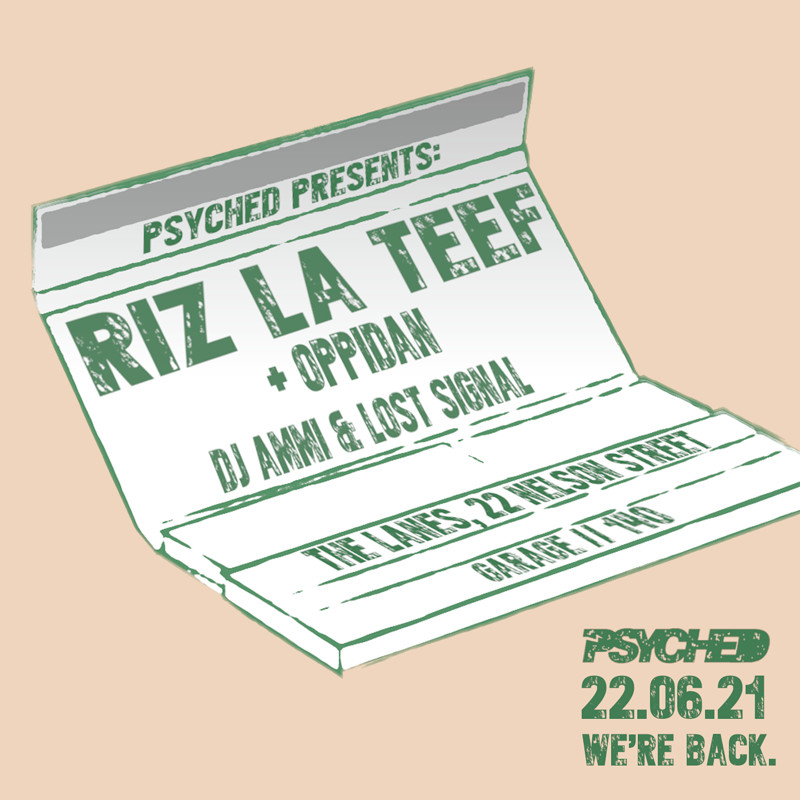 Psyched Presents: Riz La Teef at The Lanes