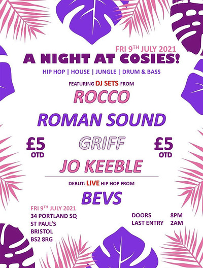 A Night at Cosies at Cosies