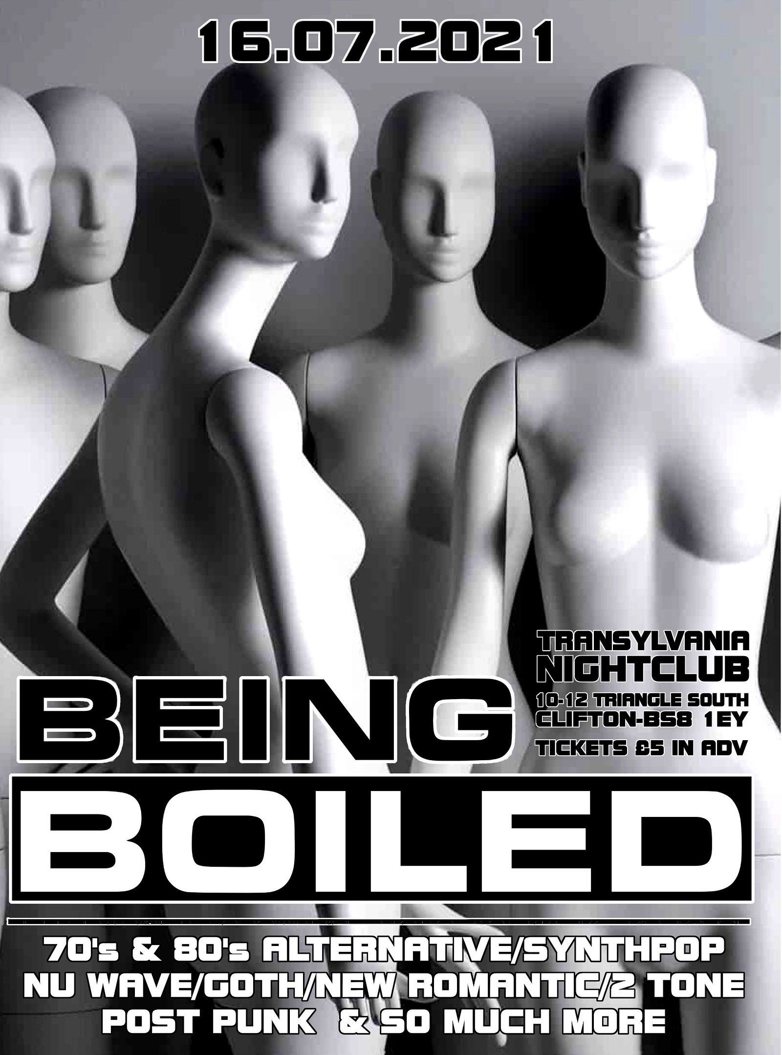 BEING BOILED at Transylvania Nightclub