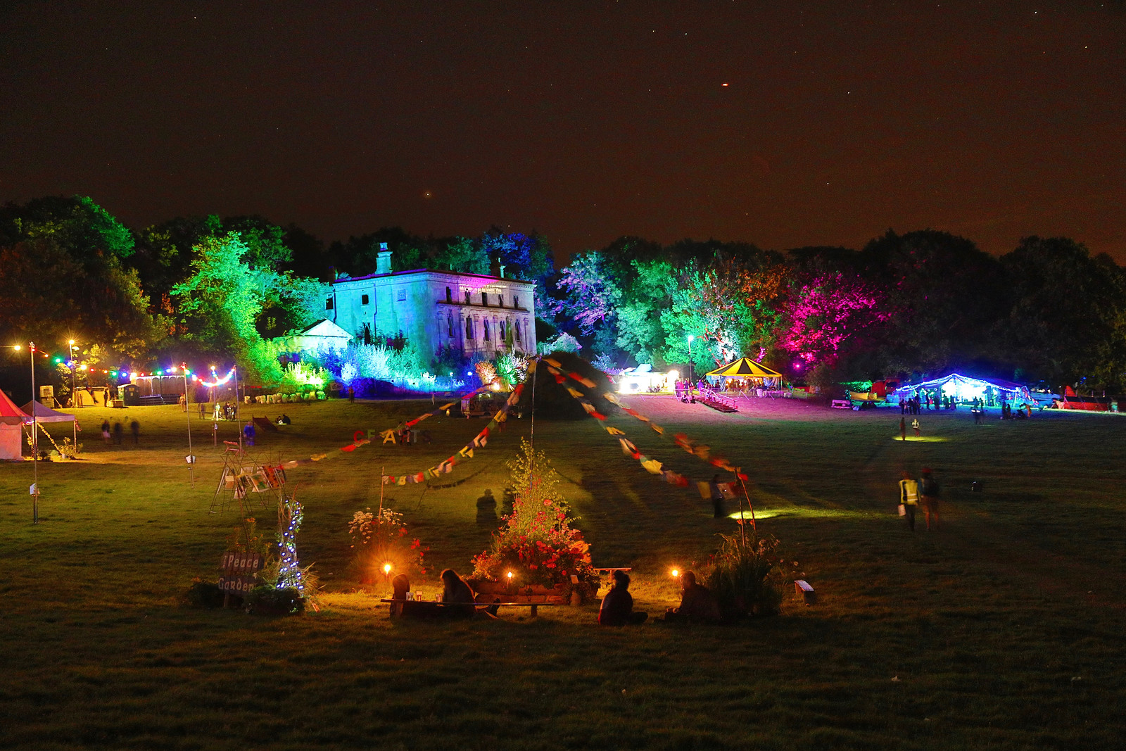 The Green Gathering 2021 at Piercefield Park, Chepstow