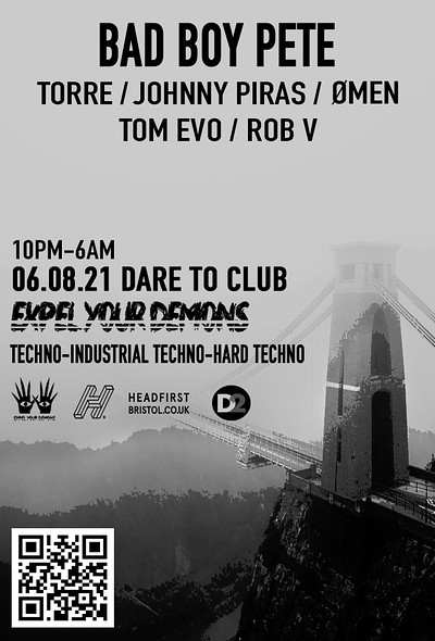 ϟ Expel Your Demons pres. Bad Boy Pete + Guests ϟ at Dare to Club
