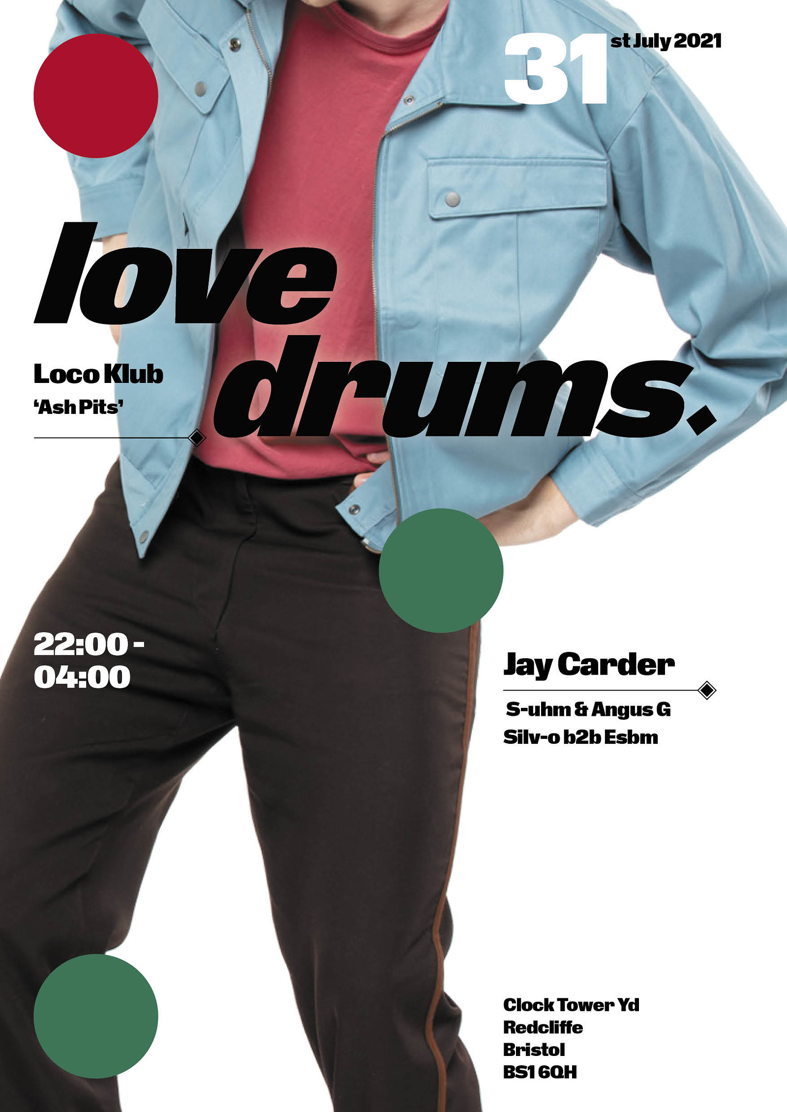 Love Drums with Jay Carder at Loco Klub