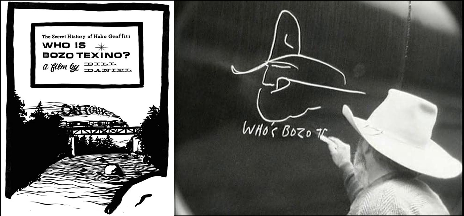 20th Century Flicks presents :  Who is Bozo Texino at The Cube
