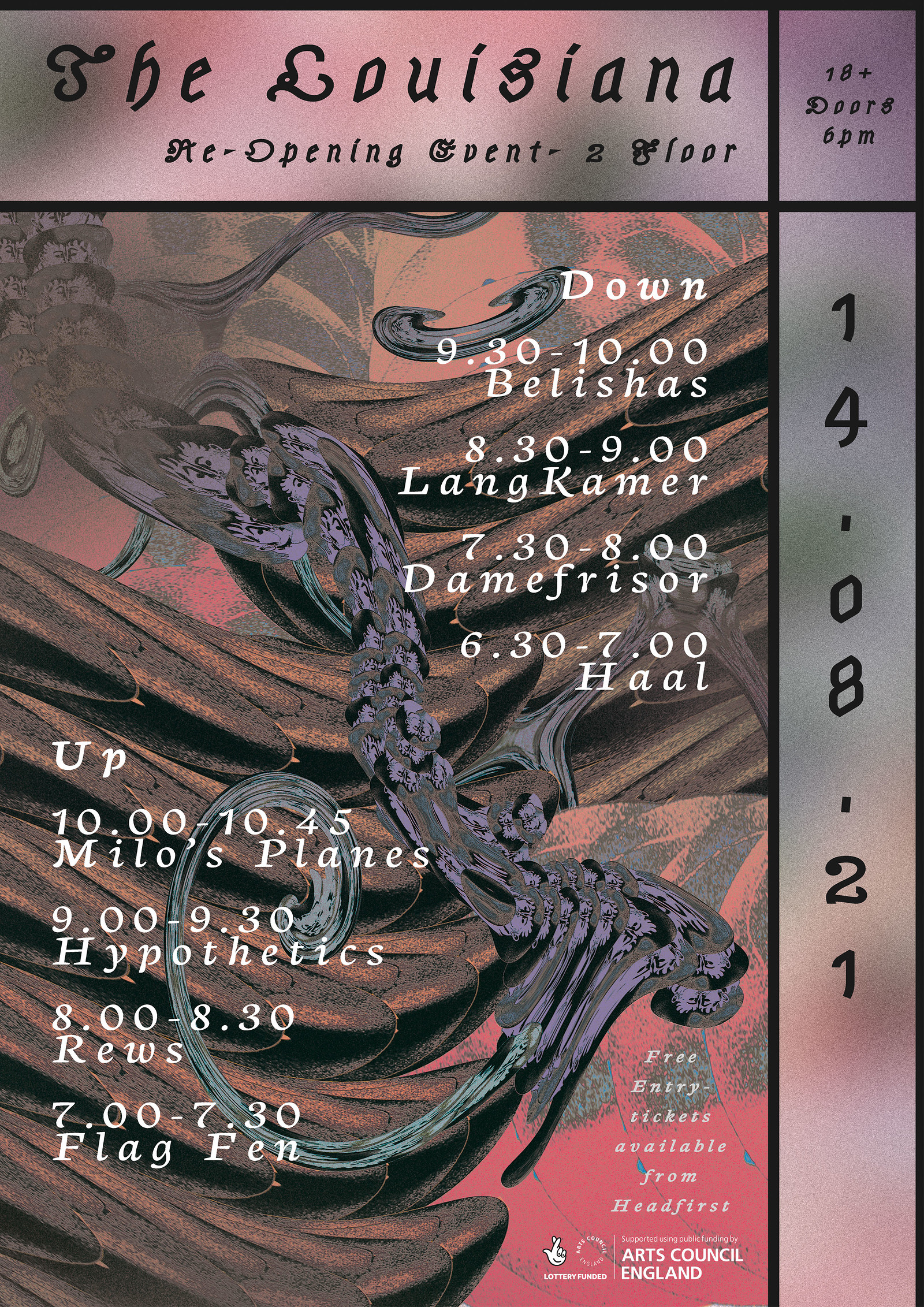 Half day Free Entry - Patreon Supports Presales at The Louisiana