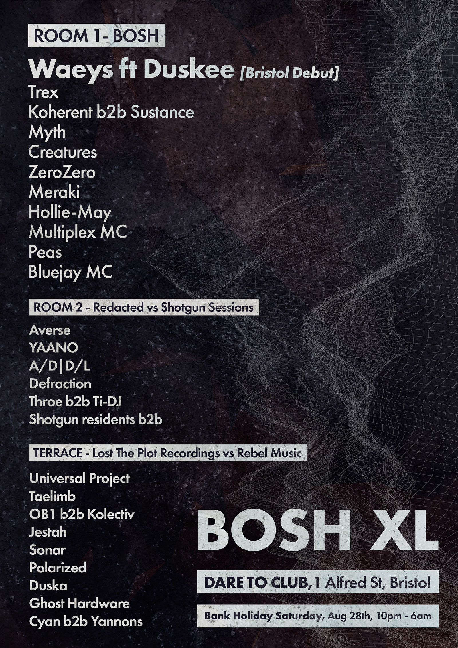 BOSH XL at Dare to Club