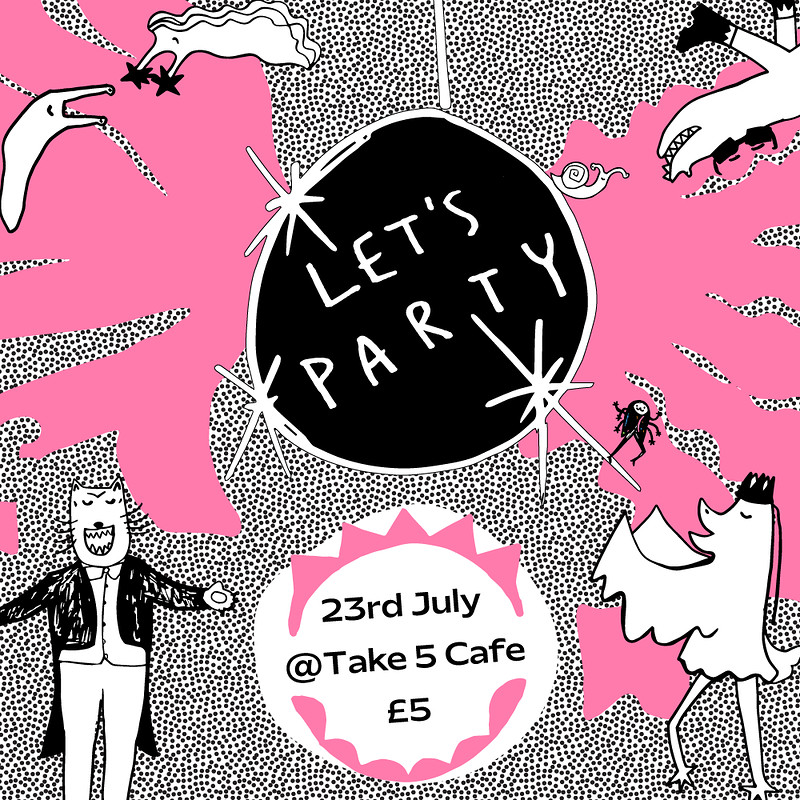 Let's Party at Take Five Cafe
