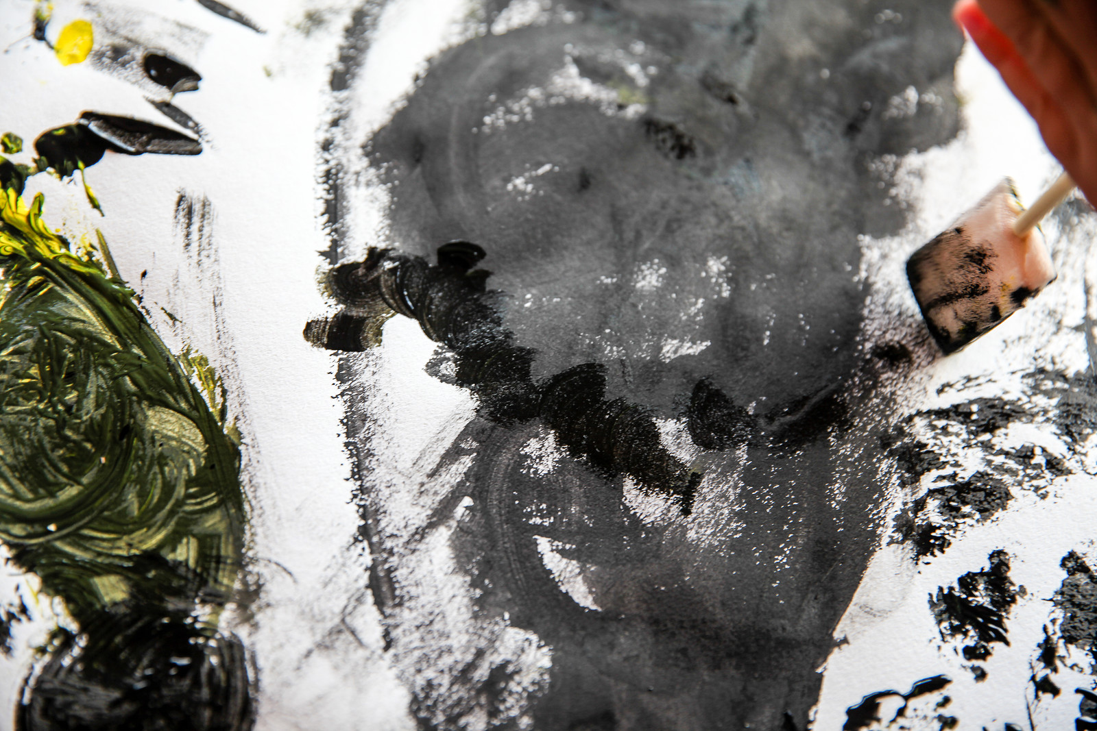 We Are Family Colour Lab: Pour-Pull-Print at Arnolfini