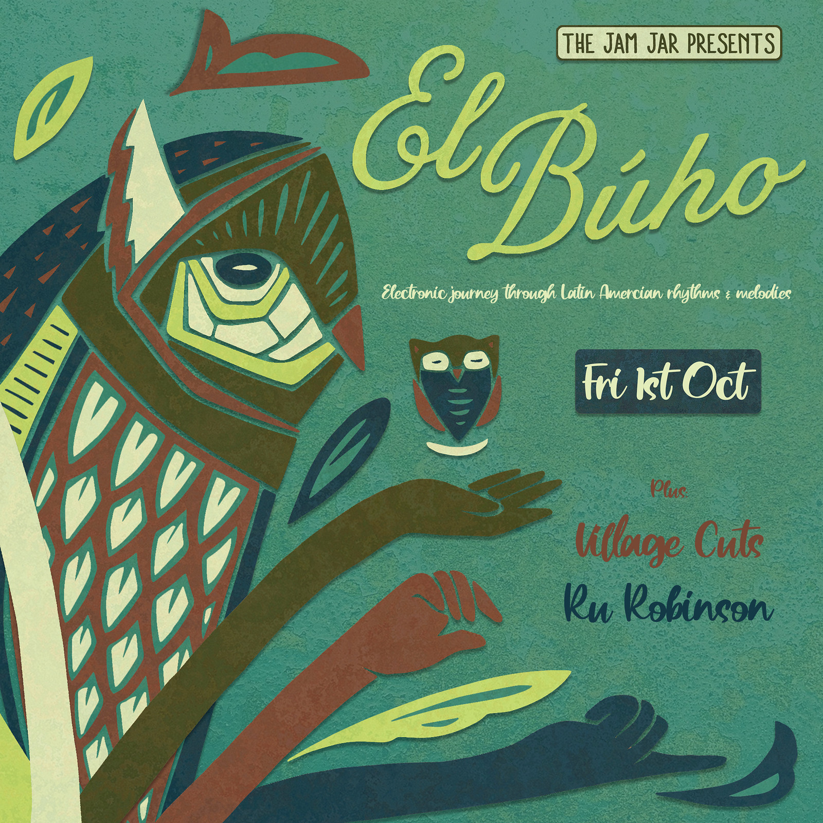 The Jam Jar Presents: El Búho at Jam Jar