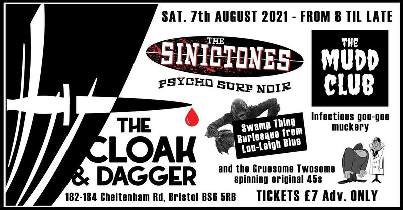 Surf and Garage Mayhem at The Cloak and Dagger