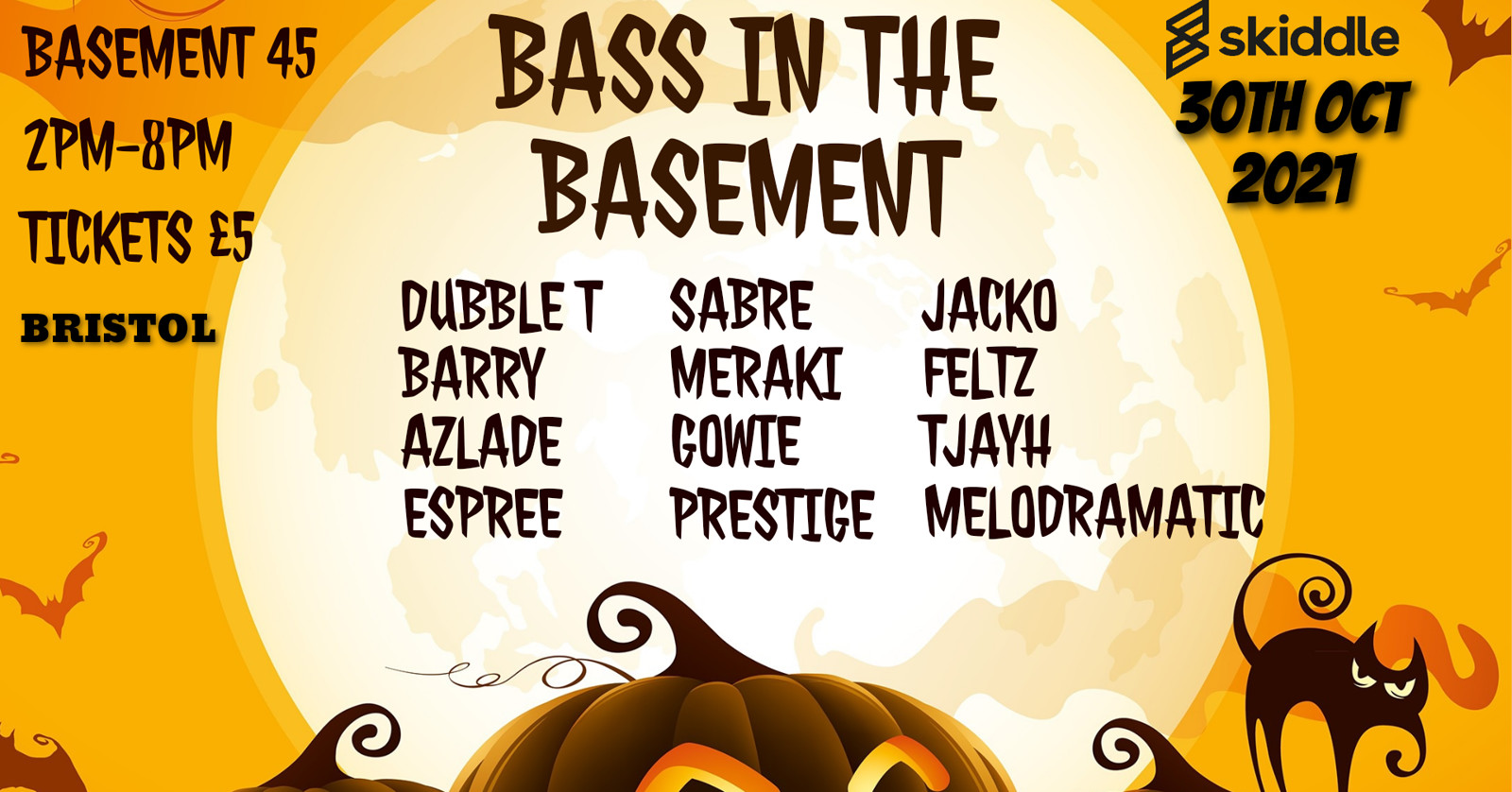 BASS IN THE BASEMENT at Basement 45
