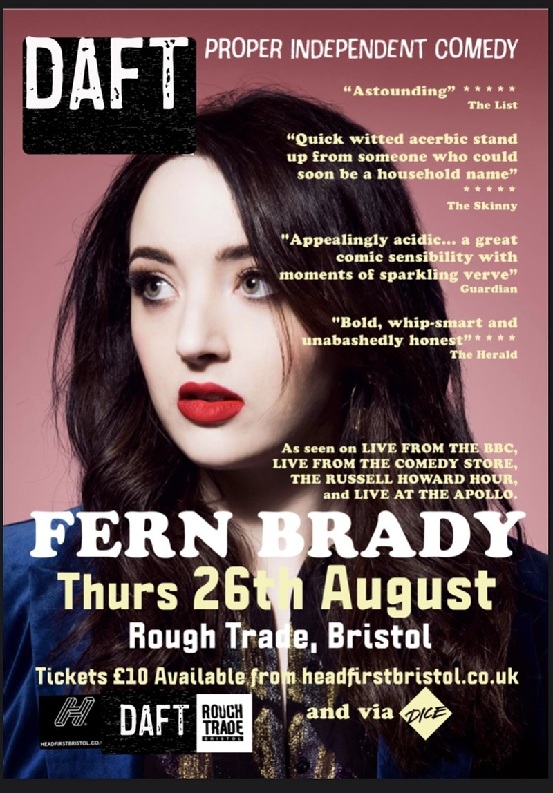 DAFT#2: Fern Brady at Rough Trade Bristol