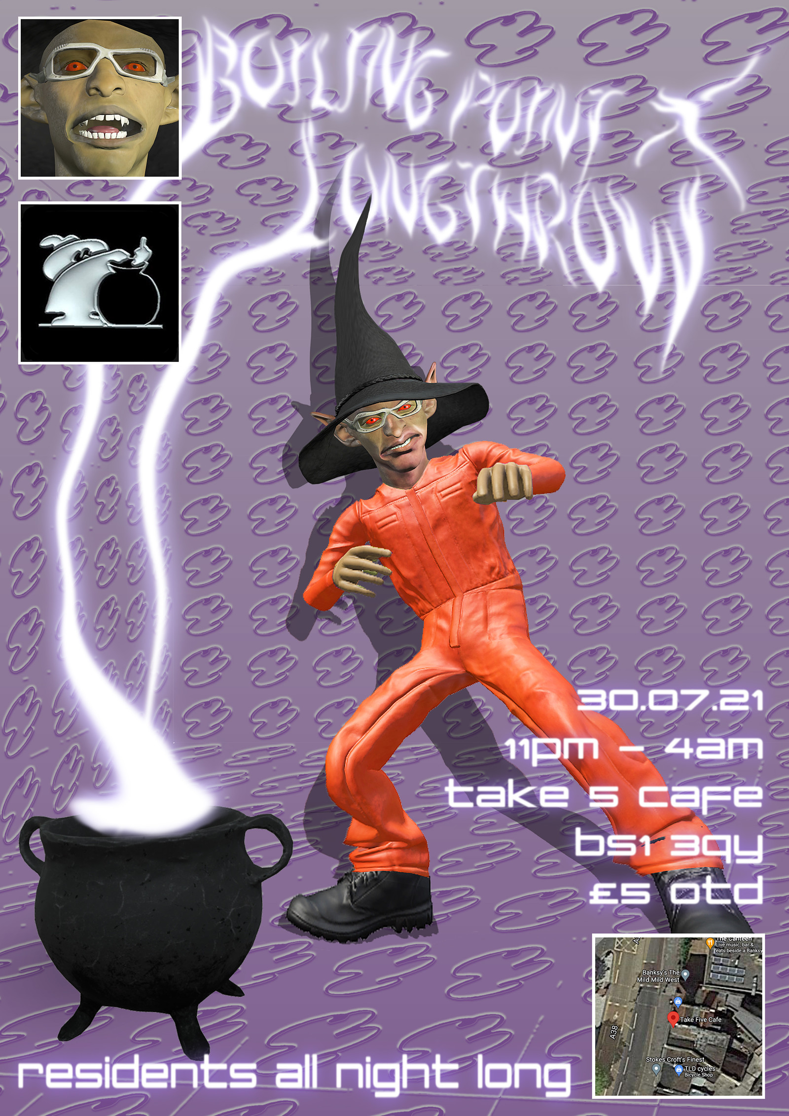 Boiling Point x Longthrow at Take Five Cafe