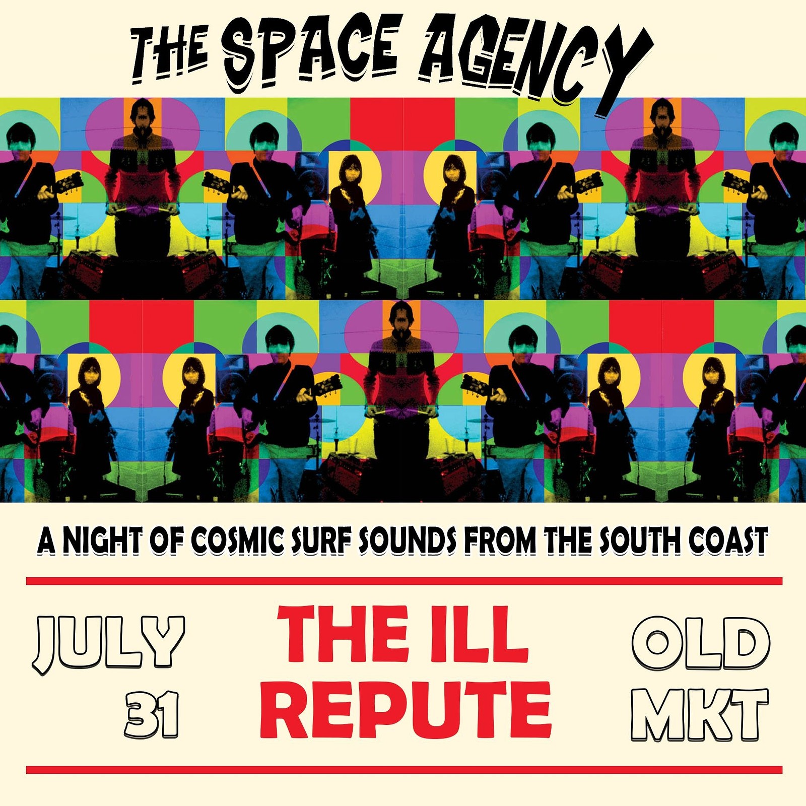 The Space Agency + Locomoss at The ILL REPUTE