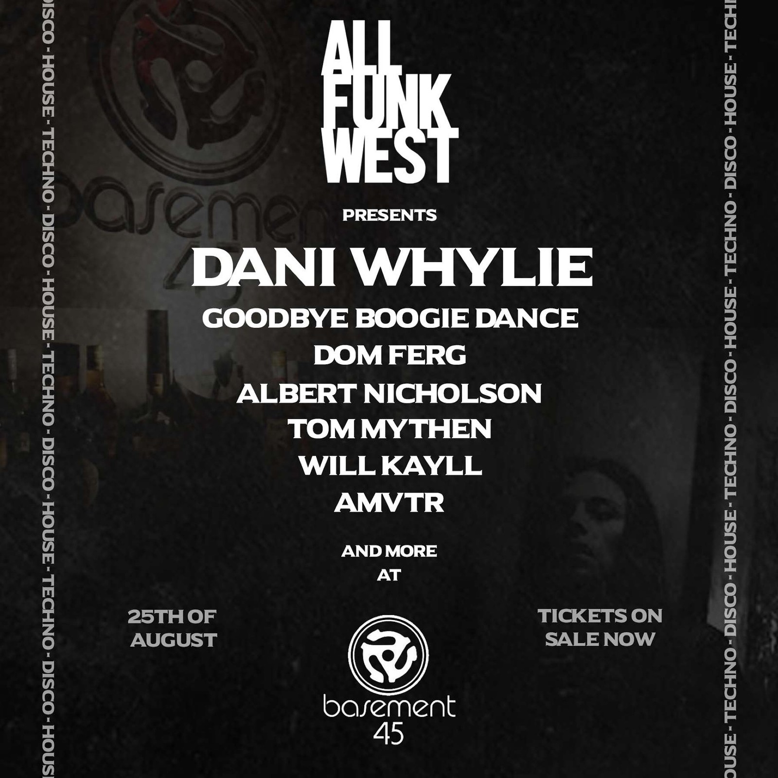 All Funk West at Basement 45
