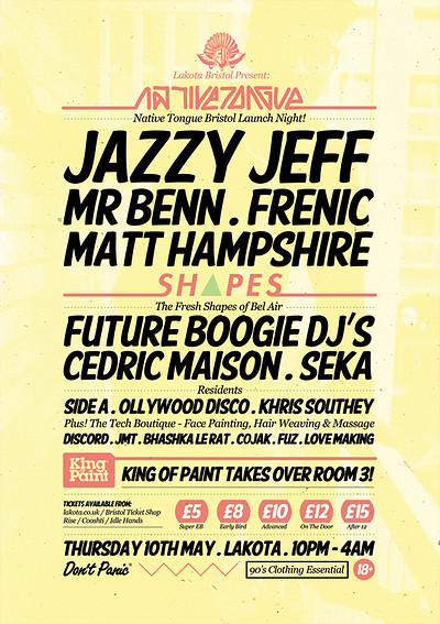 Native Tongue - Jazzy Jeff at Lakota