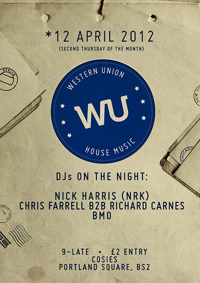 Western Union W/ Nick Harris at Cosies