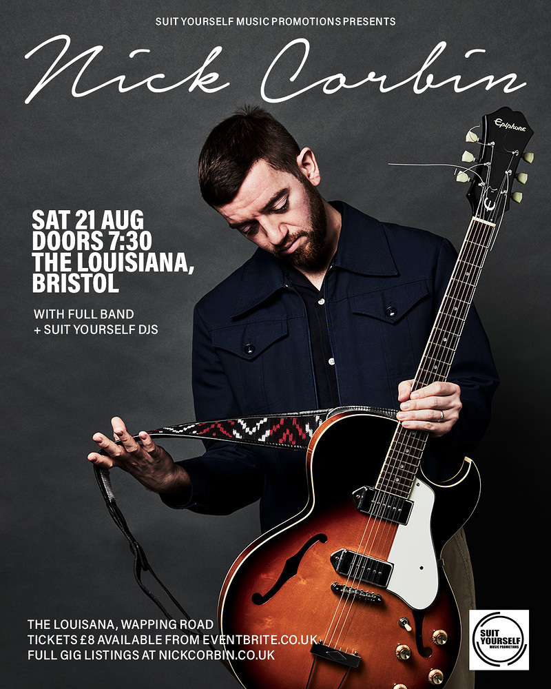 NICK CORBIN PLUS FULL BAND at The Louisiana