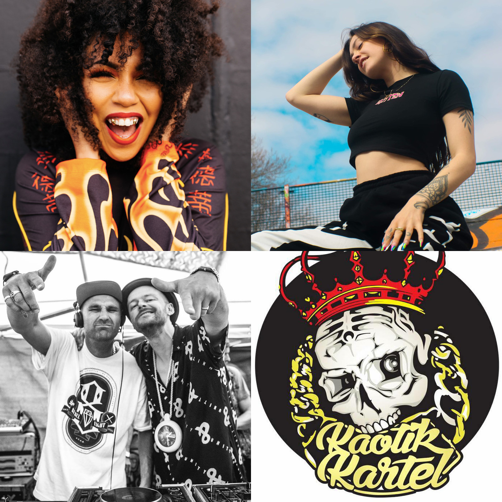 Eva Lazarus, Kaotik Kartel, Jimbitch & Resist, APH at Lost Horizon