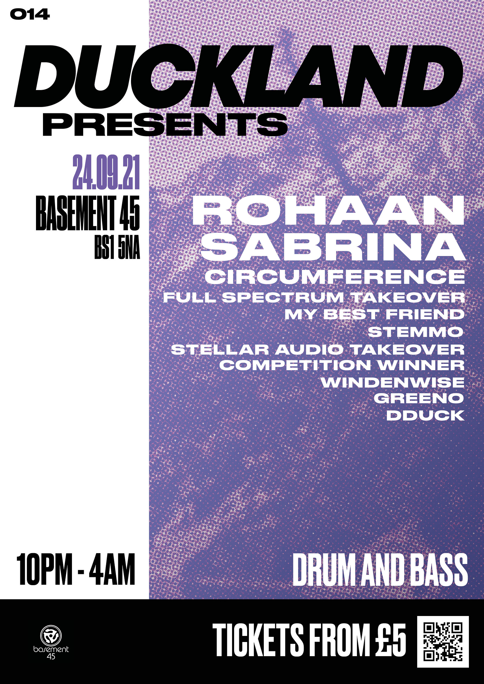 Duckland 014 w/ Rohaan, Sabrina & Circumference at Basement 45