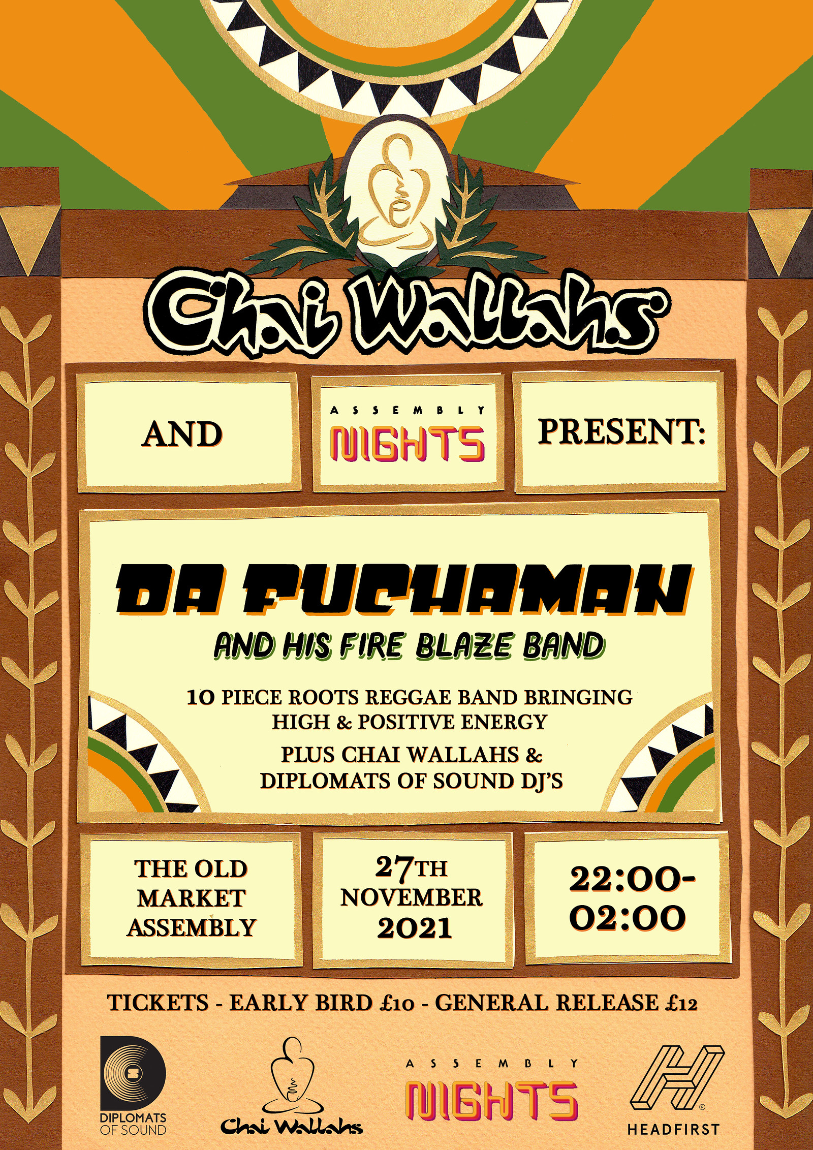 Da Fuchaman & His Fire Blaze Band at The Old Market Assembly