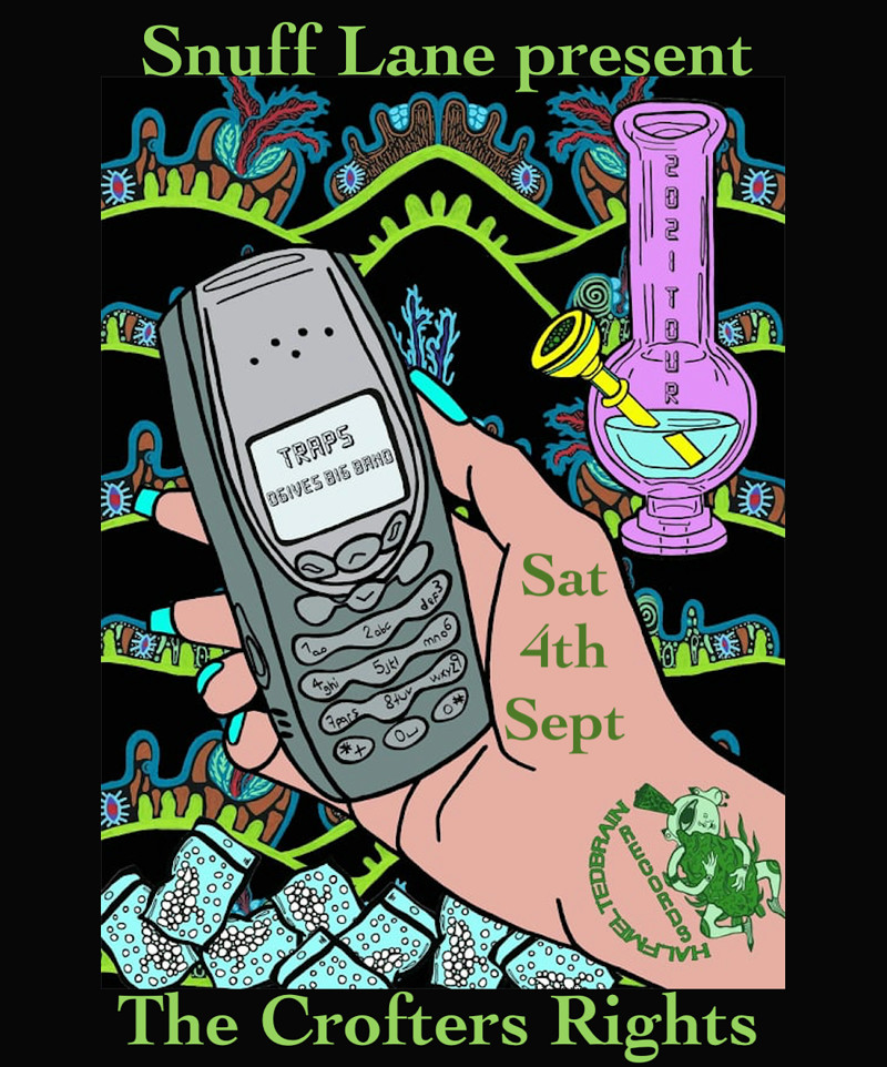 Traps + Øgïvęš Big Band + More at Crofters Rights