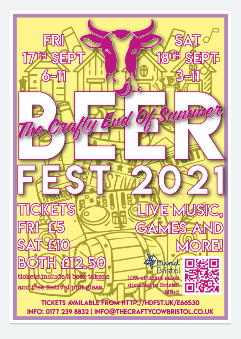 The Crafty End Of Summer Beer Fest '21 at The Crafty Cow, Bristol